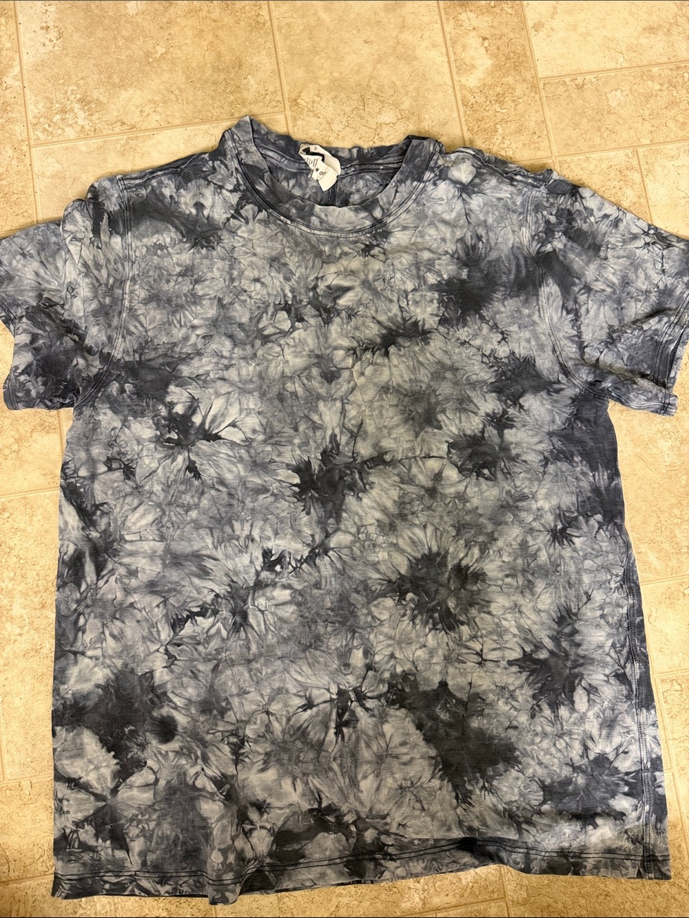 lululemon athletica Tie-Dye Short Sleeve Tee - Blue & Gray